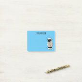 Afbeelding van de Valais Blwlese-cartoon Post-it® Notes (Op bureau)