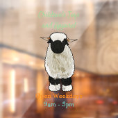 Afbeelding van de Valais Blwlese-cartoon Raamsticker (Vel 2)