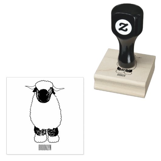 Afbeelding van de Valais Blwlese-cartoon Rubberstempel (Gestempeld)