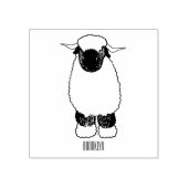 Afbeelding van de Valais Blwlese-cartoon Rubberstempel (Afrduk)