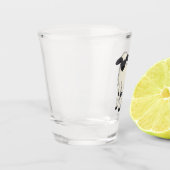 Afbeelding van de Valais Blwlese-cartoon Shot Glas (Links)