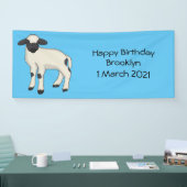 Afbeelding van de Valais Blwlese-cartoon Spandoek (Beurs)