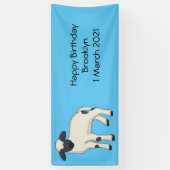 Afbeelding van de Valais Blwlese-cartoon Spandoek (Verticaal)