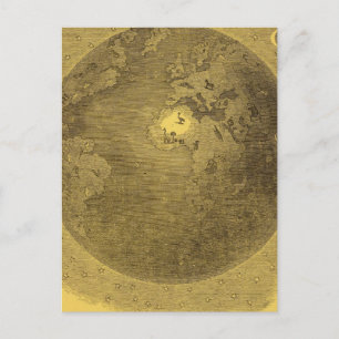 Afbeelding van de wereld briefkaart