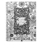 Afbeelding van de zee van Nietzsche Notitieboek (Voorkant)