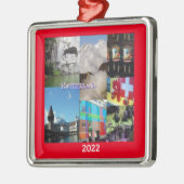 Afbeelding van de Zwitserse versiering Metalen Ornament (Links)