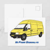 Afbeelding van Delivery van Briefkaart (Voorkant / Achterkant)