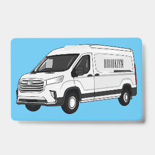 Afbeelding van Delivery van cartoon Badge