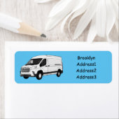 Afbeelding van Delivery van cartoon Etiket (Insitu)