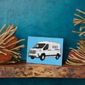 Afbeelding van Delivery van cartoon Fotoplaat (Zijkant)