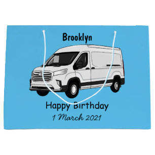 Afbeelding van Delivery van cartoon Groot Cadeauzakje