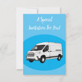 Afbeelding van Delivery van cartoon Kaart (Achterkant)