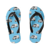 Afbeelding van Delivery van cartoon Kinder Teenslippers (Voetbed)