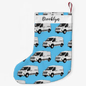 Afbeelding van Delivery van cartoon Kleine Kerstsok (Achterkant)