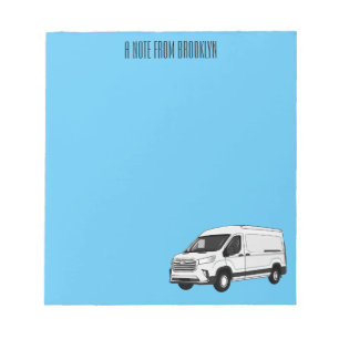 Afbeelding van Delivery van cartoon Notitieblok