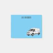 Afbeelding van Delivery van cartoon Post-it® Notes (Voorkant)