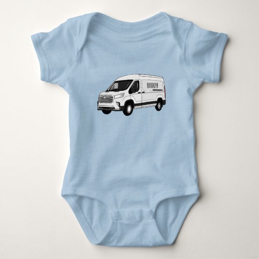 Afbeelding van Delivery van cartoon Romper (Voorkant)