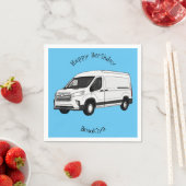 Afbeelding van Delivery van cartoon Servet (Insitu)