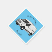 Afbeelding van Delivery van cartoon Servet (Hoek)