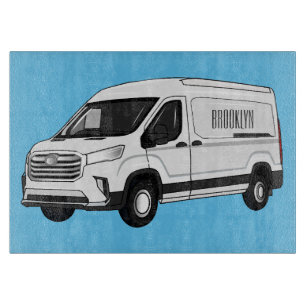 Afbeelding van Delivery van cartoon Snijplank