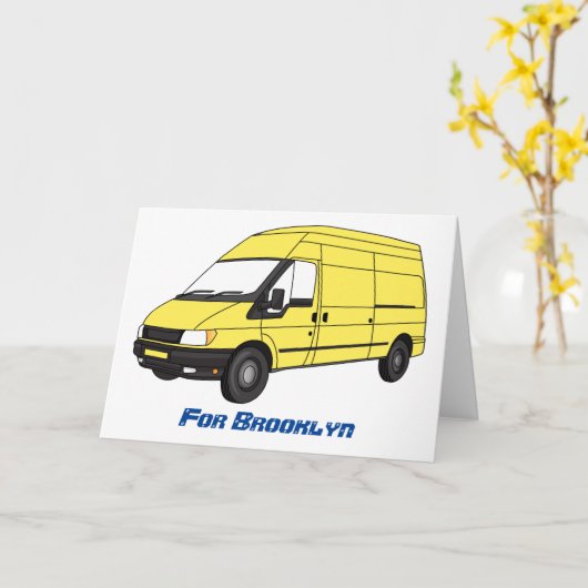 Afbeelding van Delivery van Kaart (Gele Bloem)