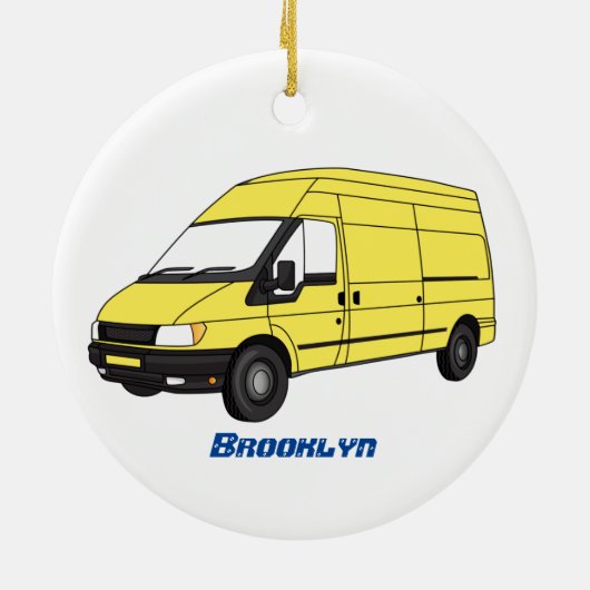 Afbeelding van Delivery van Keramisch Ornament (Achterkant)