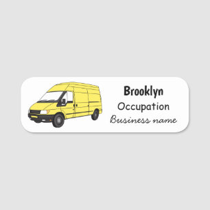 Afbeelding van Delivery van Naamplaatje