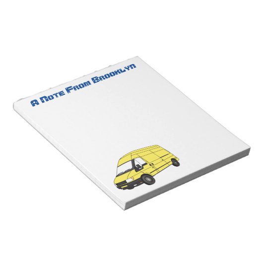 Afbeelding van Delivery van Notitieblok (Schuin)