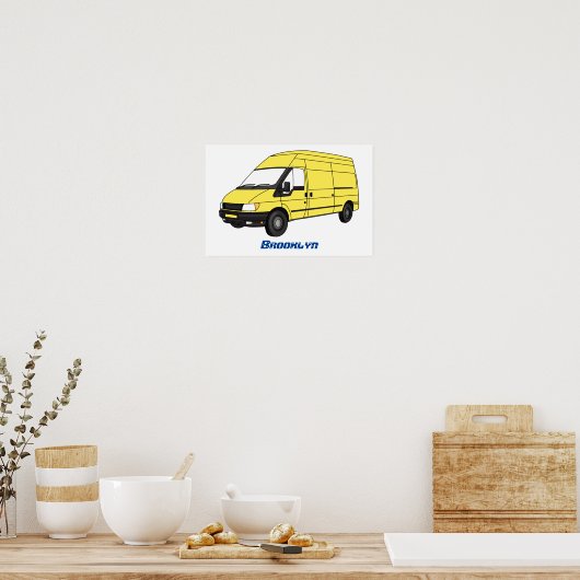 Afbeelding van Delivery van Poster (Keuken)