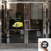 Afbeelding van Delivery van Raamsticker (Kantoordeur)