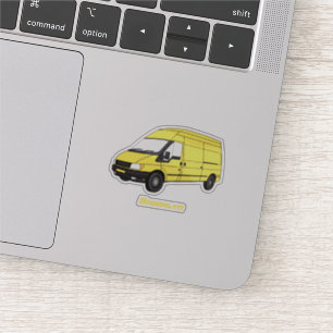 Afbeelding van Delivery van Sticker