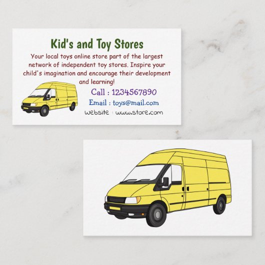 Afbeelding van Delivery van Visitekaartje (Voorkant / Achterkant)