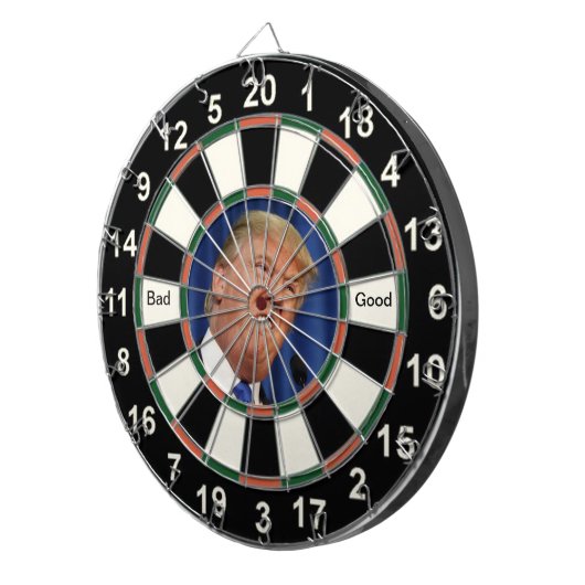 Afbeelding van Donald Trump Dartbord (Voorkant Rechts)