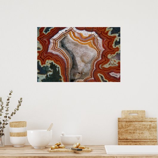 Afbeelding van Dryhead-agate Poster (Keuken)