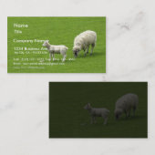 Afbeelding van een Baby met haar moeder Visitekaartje (Voorkant / Achterkant)