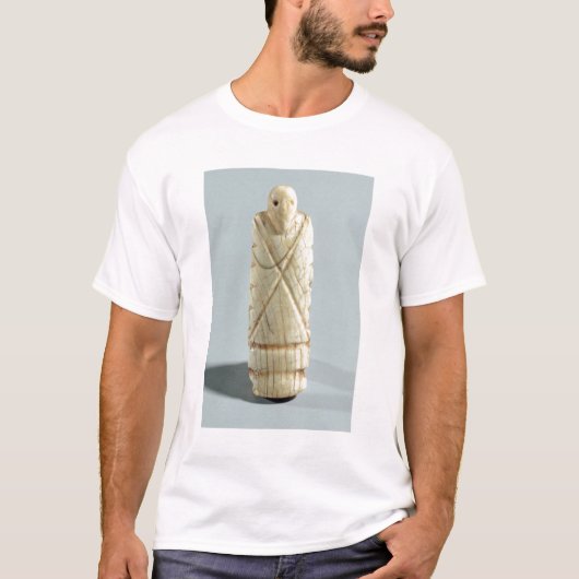 Afbeelding van een bebaard man (olifantenivoor) t-shirt (Voorkant)