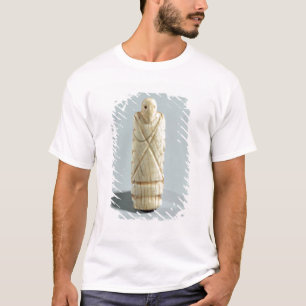 Afbeelding van een bebaard man (olifantenivoor) t-shirt