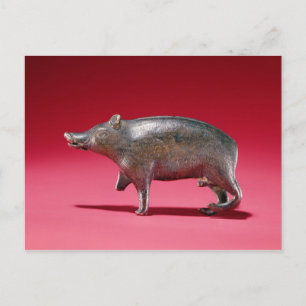 Afbeelding van een Boar Briefkaart
