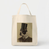Afbeelding van een Dapper Boston-doodsbange Tote Bag (Voorkant)