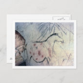 Afbeelding van een drachtige merrie met parallelle briefkaart (Voorkant / Achterkant)