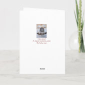 afbeelding van een grappige smakelijke akita gliml kaart (Achterkant)