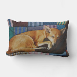 afbeelding van een labrador retriever kussen