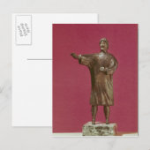Afbeelding van een man met sagum briefkaart (Voorkant / Achterkant)
