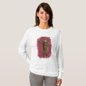 Afbeelding van een man met sagum t-shirt (Voorkant volledig)