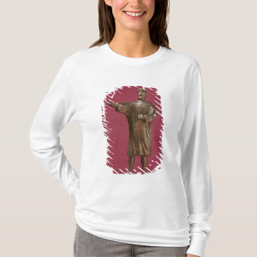 Afbeelding van een man met sagum t-shirt (Voorkant)