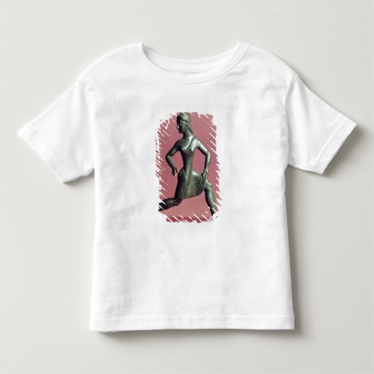 Afbeelding van een meisje dat loopt. kinder shirts (Voorkant)