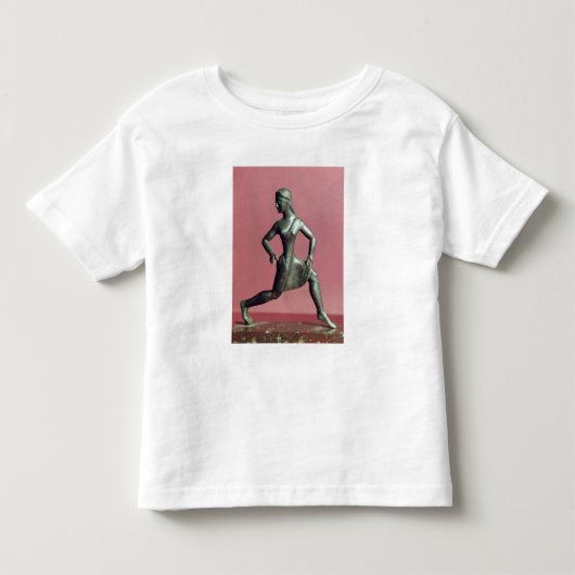 Afbeelding van een meisje dat loopt. kinder shirts (Voorkant)