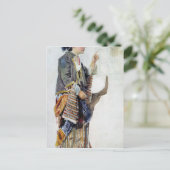 Afbeelding van een meisje in het Turkse kostuum, 1 Briefkaart (Staand voorkant)