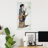 Afbeelding van een meisje in het Turkse kostuum, 1 Poster (Thuiskantoor)