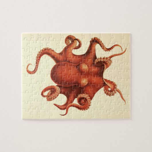 afbeelding van een octopus legpuzzel (Horizontaal)